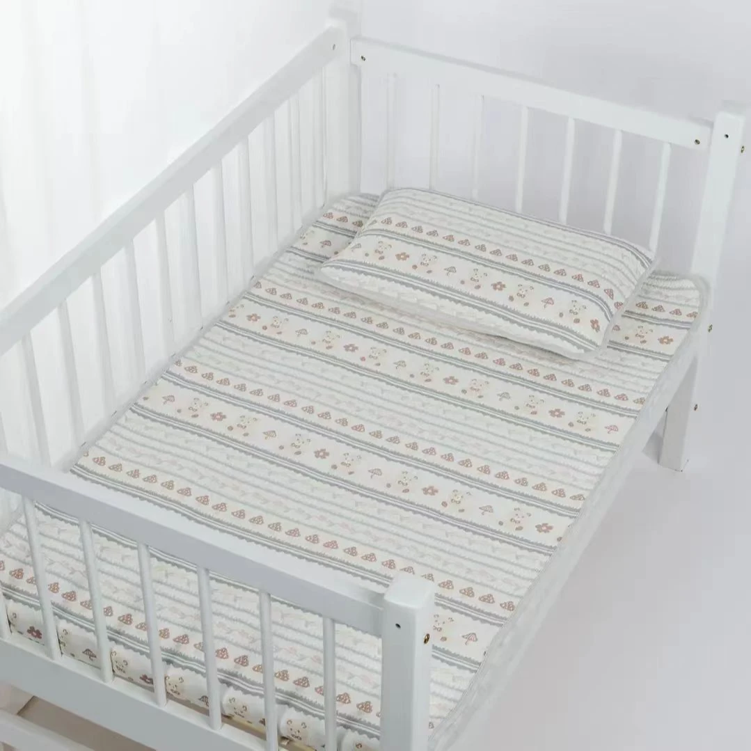 雅赞【六层纱布儿童软席床单78cm×130cm】婴幼儿幼儿园床单透气双面