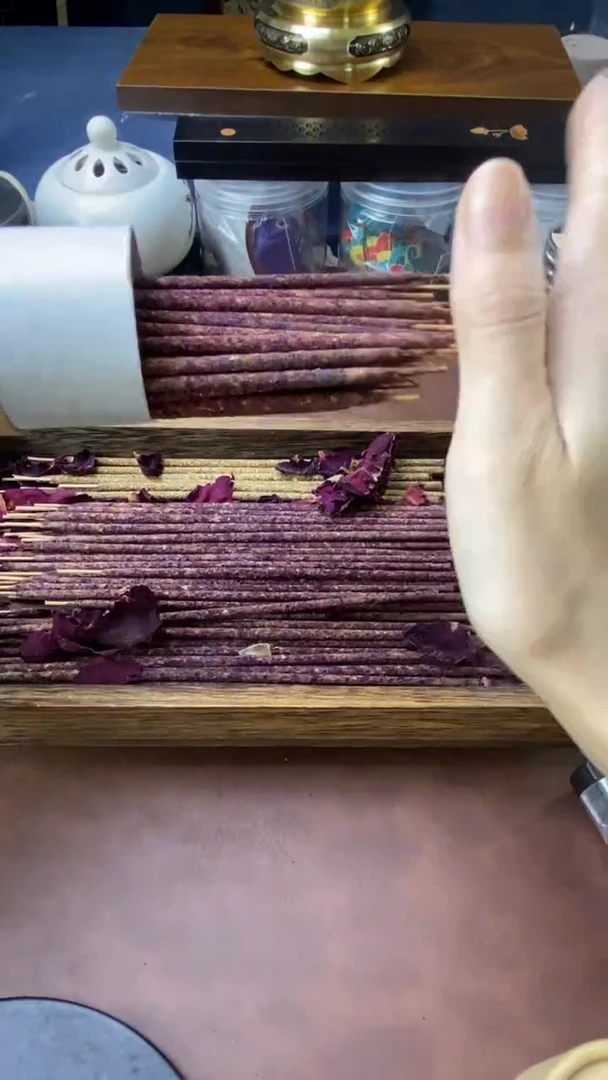 线香错版手工玫瑰100克线香