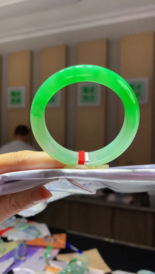 未镶嵌手镯翡翠-Q161 圈口 51.2全款120万 定金2万