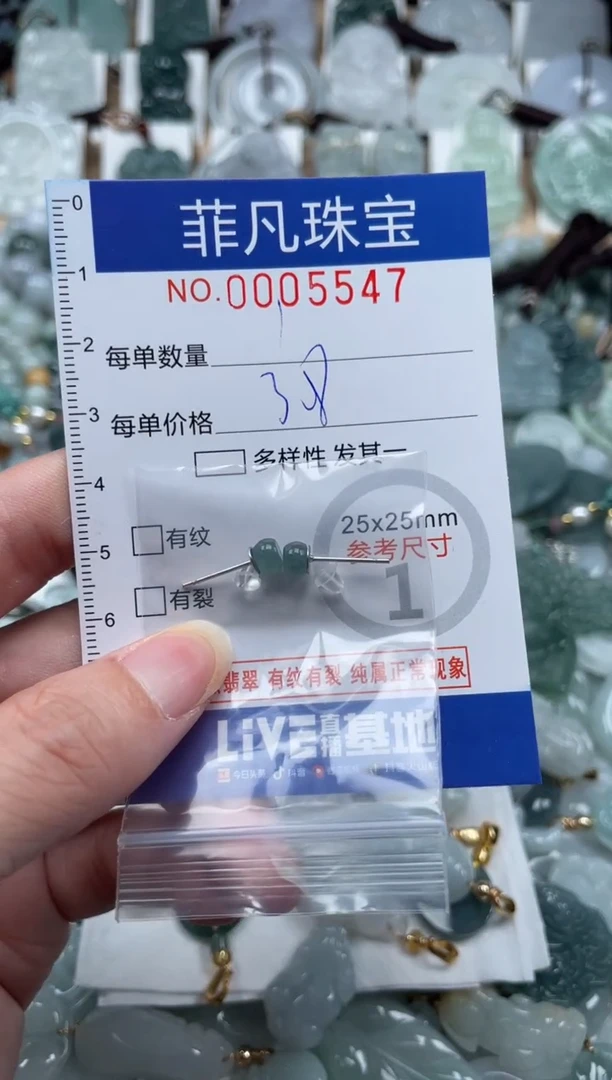 翡翠未镶嵌颈饰00..5547