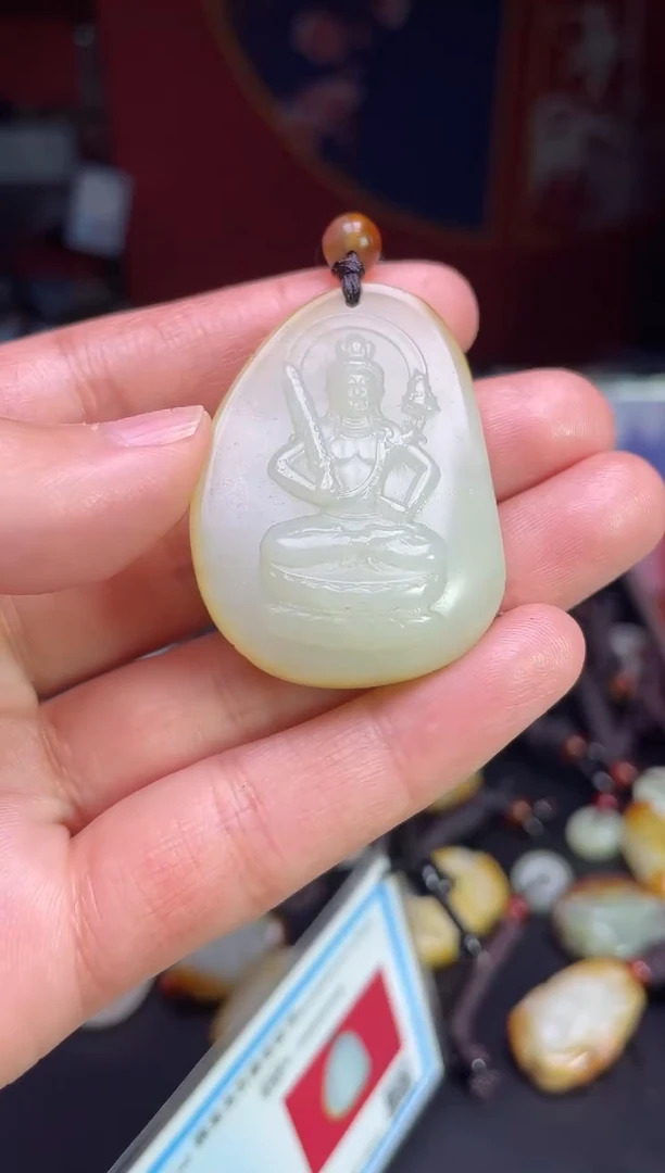 颈饰未镶嵌和田玉123