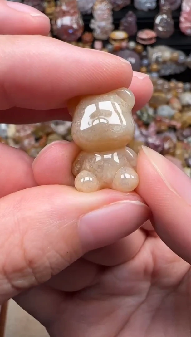 颈饰未镶嵌硅化珊瑚（珊瑚玉）529