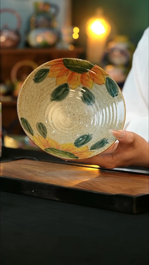 杯手绘心瓷陶瓷浮力