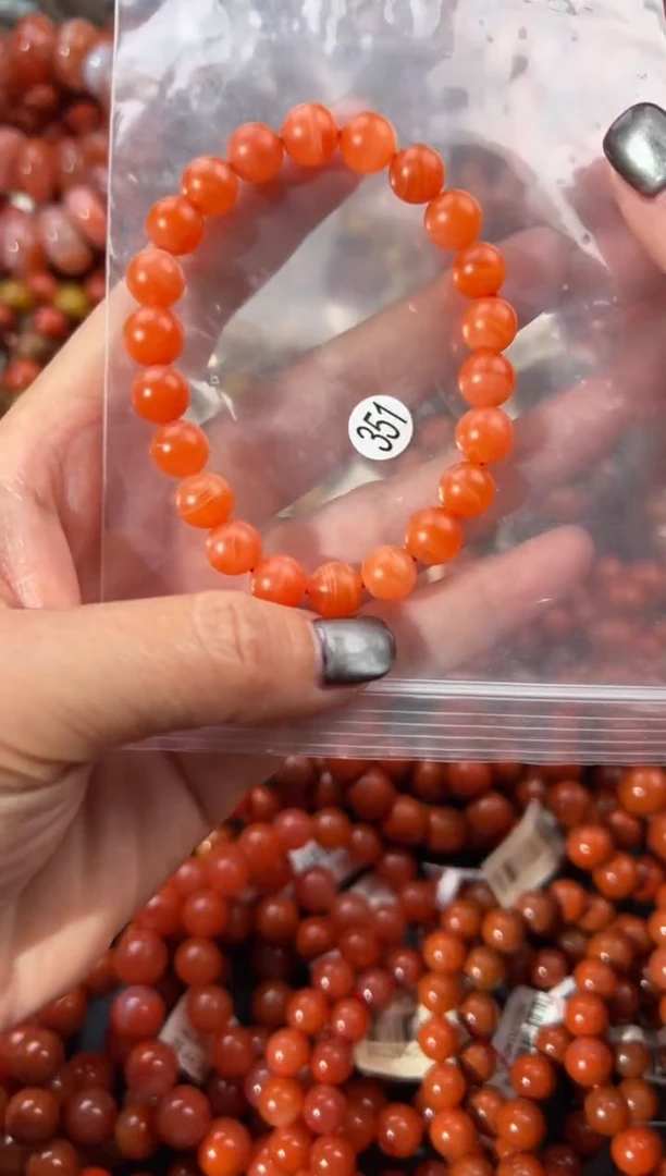 未镶嵌手串南红玛瑙8+