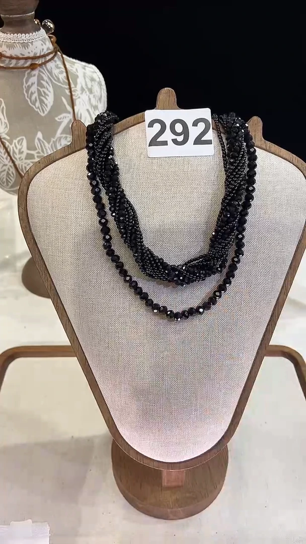 项链钛钢淡水珍珠292