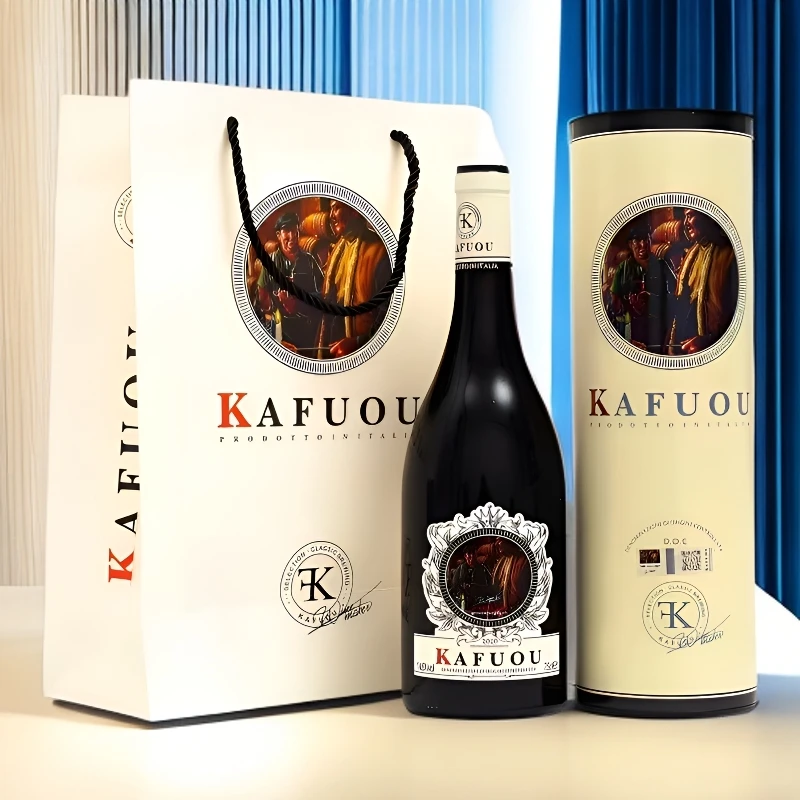 卡芙欧酿酒师K19干红葡萄酒意大利珍藏DOC级高档礼盒年终钜惠送礼