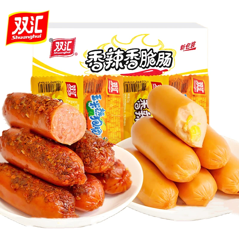 双汇玉米热狗香辣香脆肠32g泡面搭档香肠烤肠即食宿舍零食玉米肠