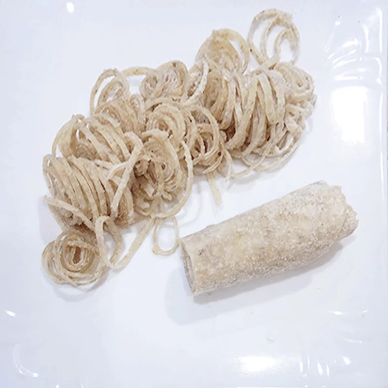 台州特产敲鱼面新鲜小黄鱼肉制作做浙江温岭石塘产海鲜舌尖上中国