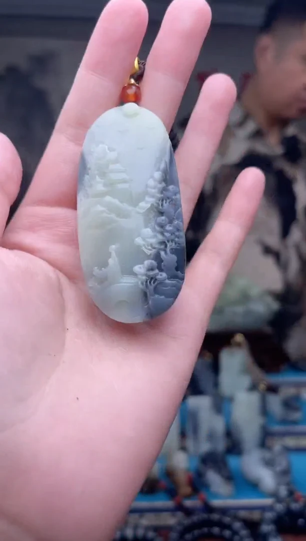 未镶嵌和田玉挂件1