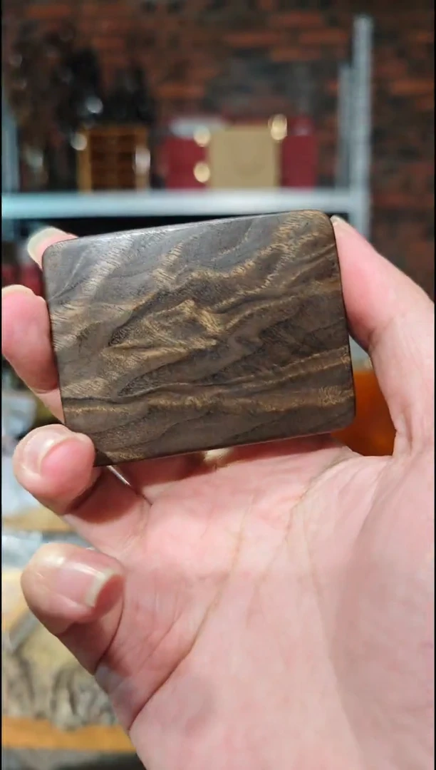 金丝楠无事牌手把件