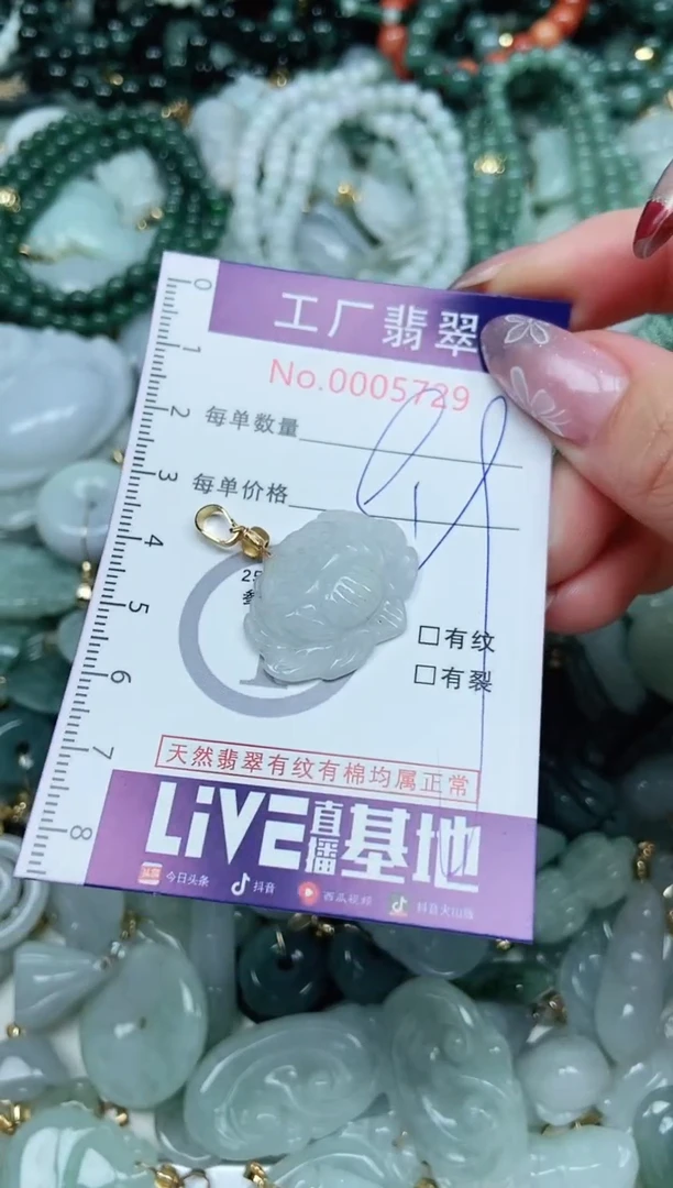 【闪购商品】翡翠吊坠(不含链)未镶嵌翡翠