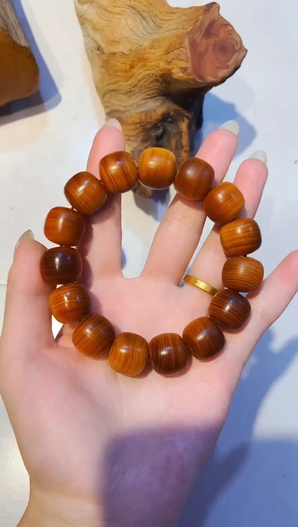 柏木（崖柏）1516单条太行崖柏陈化手把手串