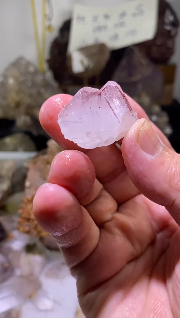 未镶嵌珠宝半成品水晶108号四川超七花园水晶
