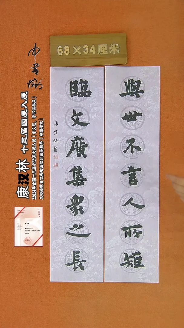 【闪购商品】书法127康翰林书法作品