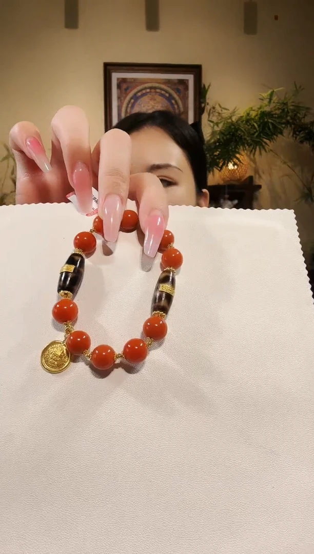 未镶嵌手链南红玛瑙手链