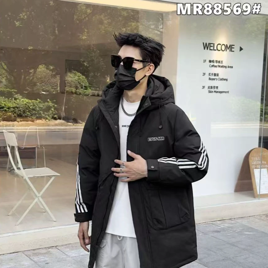 蕾MR88569--【剪标】加厚男款户外连帽外套