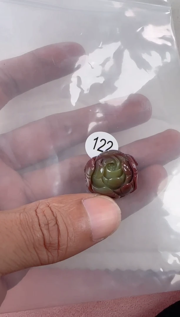 未镶嵌玛瑙/玉髓珠宝半成品藜*原矿无优化无胶裂花雕刻