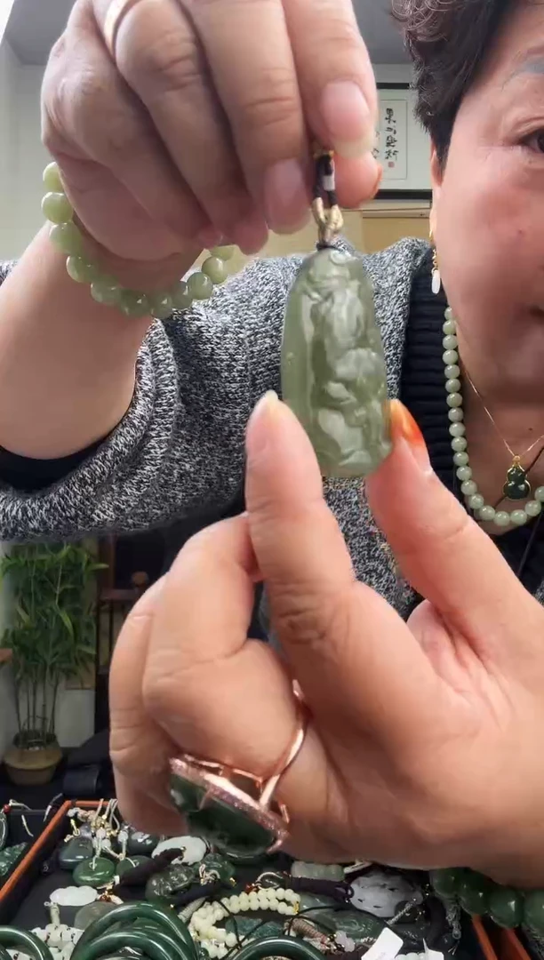 颈饰未镶嵌和田玉多样性发一  34