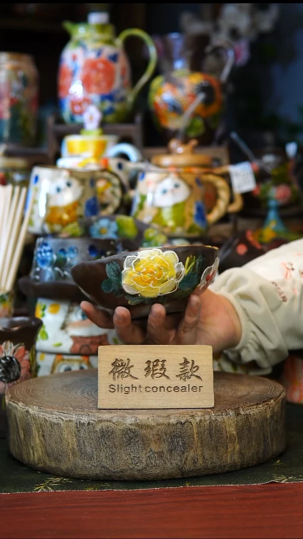 陶瓷169景德镇手工手绘釉下彩