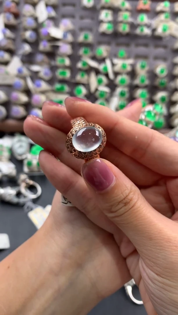 未镶嵌定制翡翠天然缅甸A货翡翠 1.4