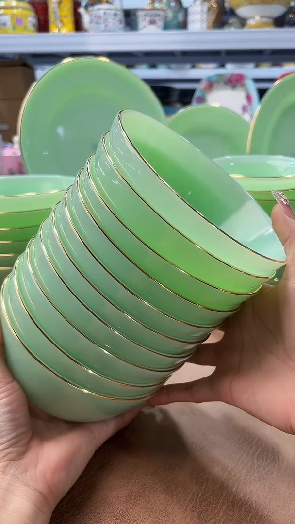 玉瓷   5.5英寸饭碗10个景德镇陶瓷