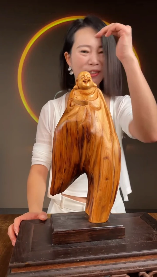 柏木（崖柏）手工摆件,先抢先得! 编号:78