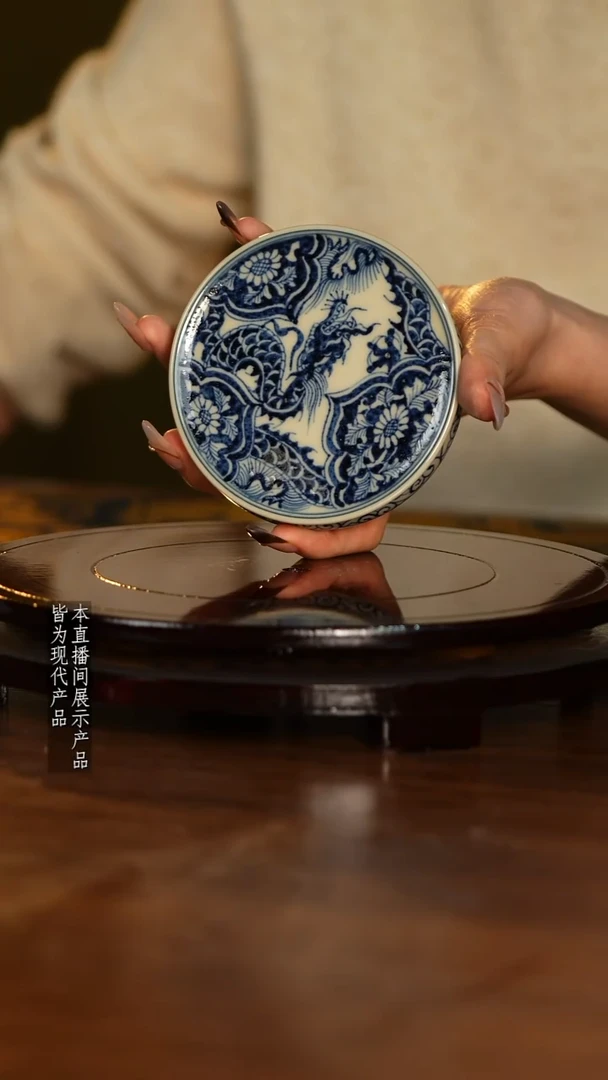 摆件瓷新华网瓷-山雨幕古07