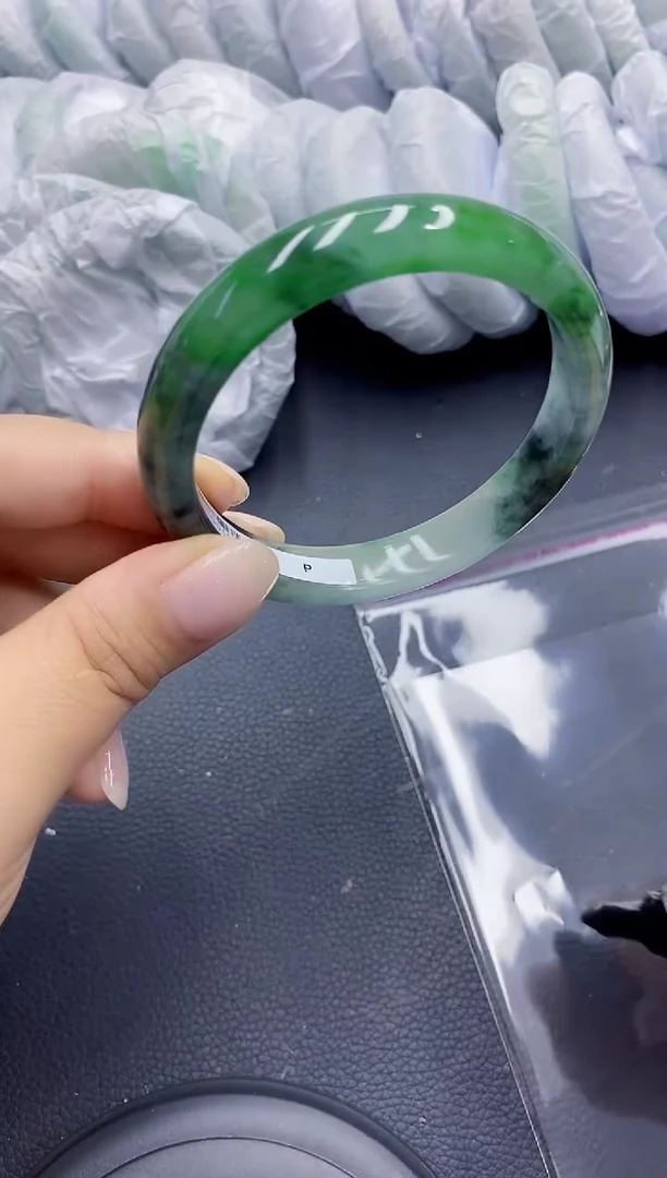 高冰透美人手镯 所见即所得113