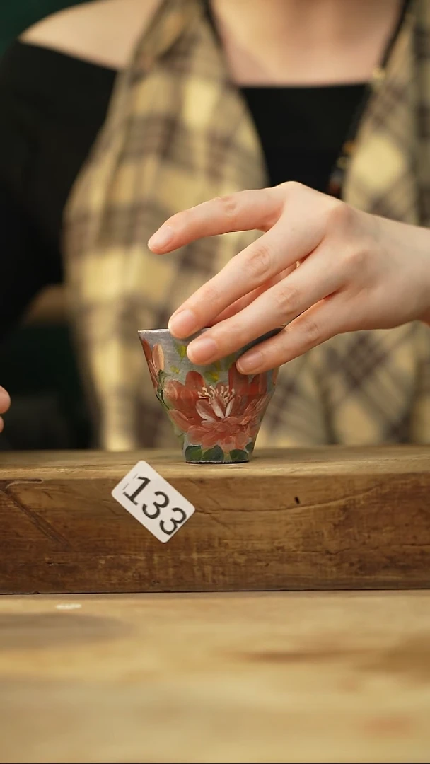 瓷片设计师手作款 油画风花卉系列！二期