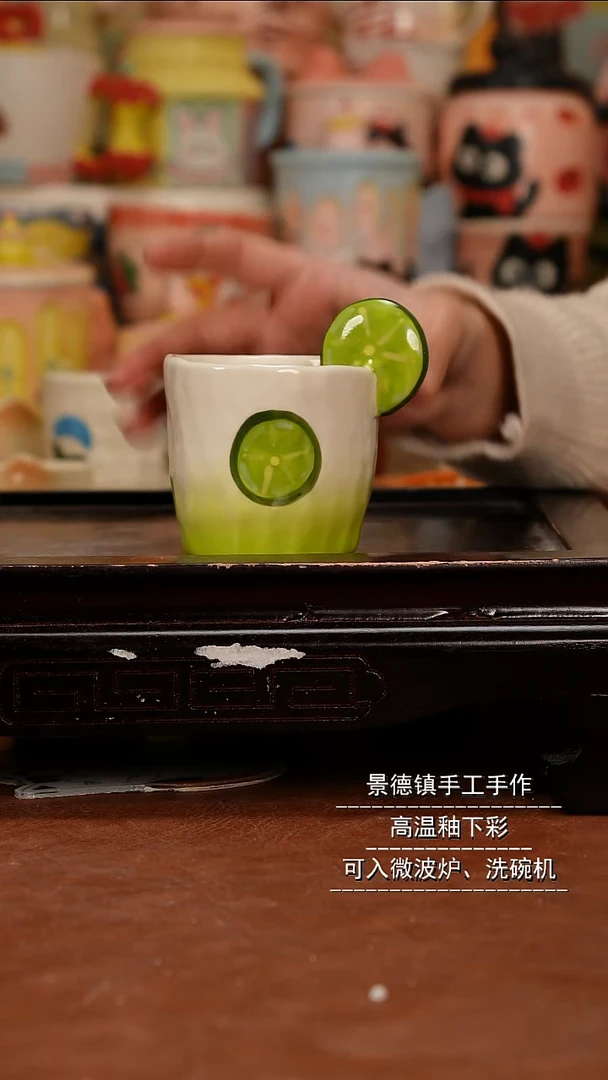 摆件陶景德镇一休瓷屋手作