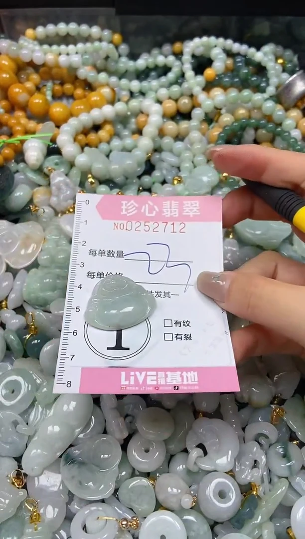 翡翠未镶嵌颈饰闪购0252712