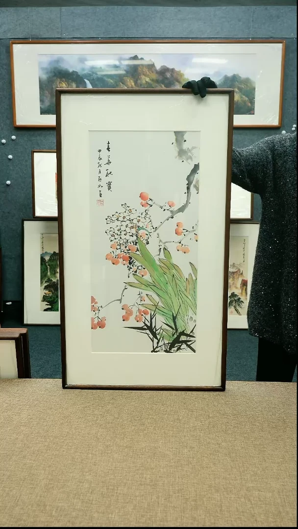 【闪购商品】国画15/陈默如92*52带框