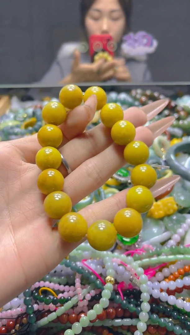 颈饰未镶嵌翡翠13MM