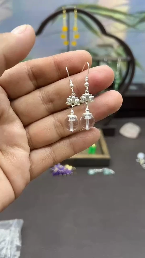 未镶嵌耳饰水晶218