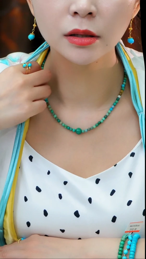 未镶嵌绿松石项链发货一件