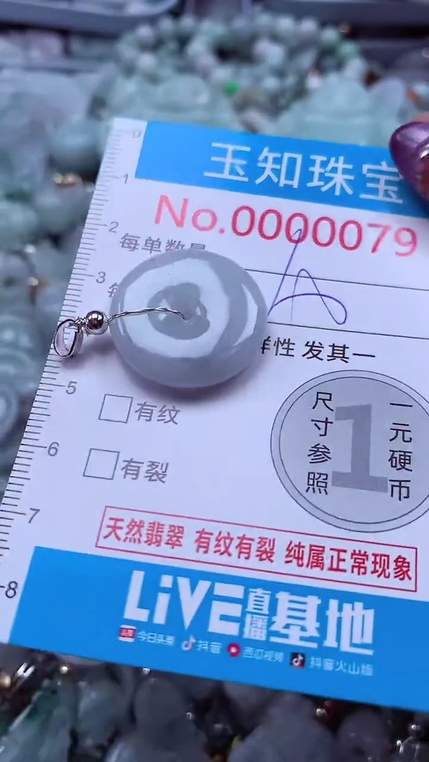 翡翠未镶嵌吊坠(不含链)79