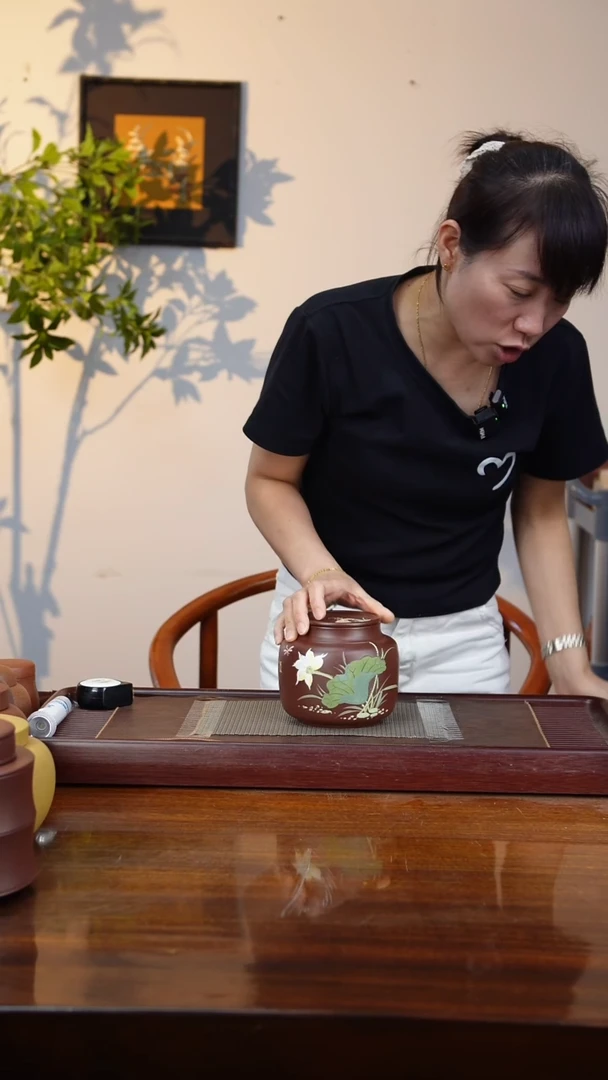 宜兴原矿紫砂茶叶罐