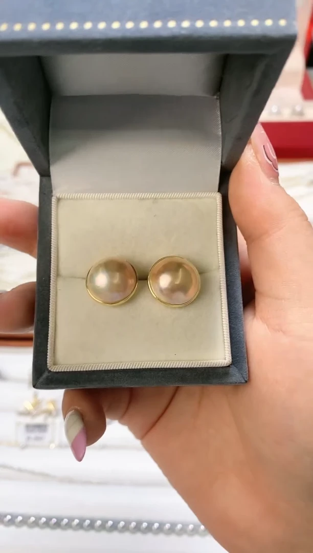 【闪购商品】海水珍珠耳饰未镶嵌003