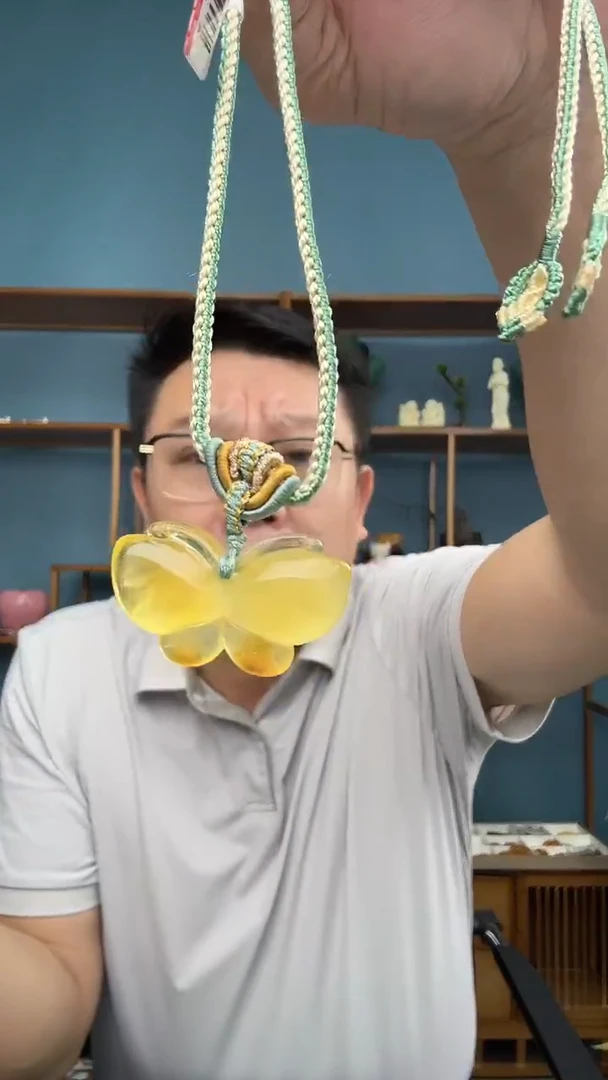 裸石琥珀未镶嵌微瑕介意勿拍63