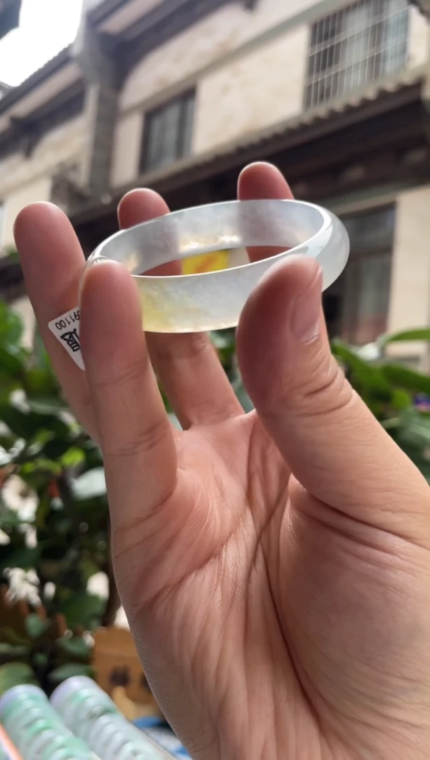 未镶嵌手镯翡翠53圈