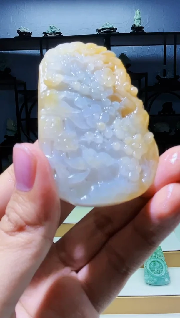 【闪购商品】定制翡翠未镶嵌毛货02170097