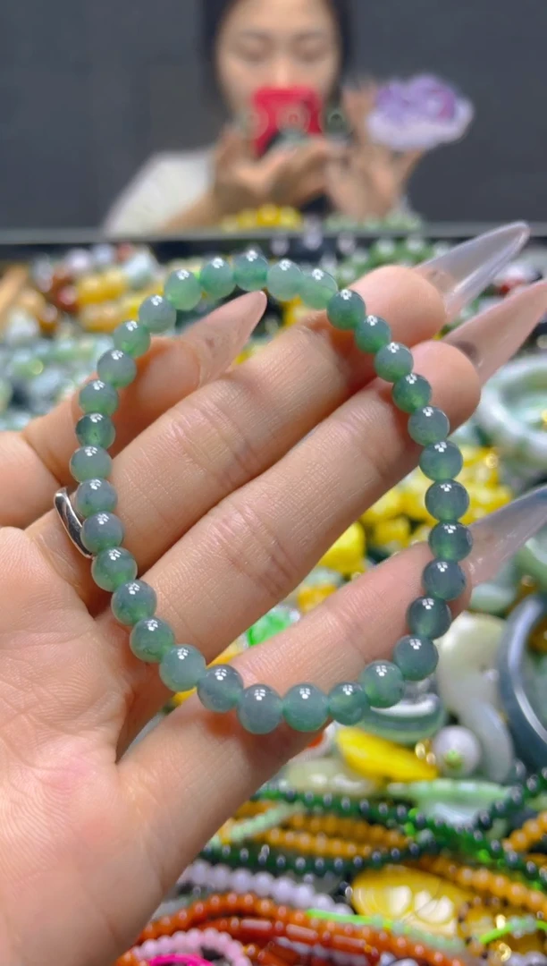 颈饰未镶嵌翡翠5MM