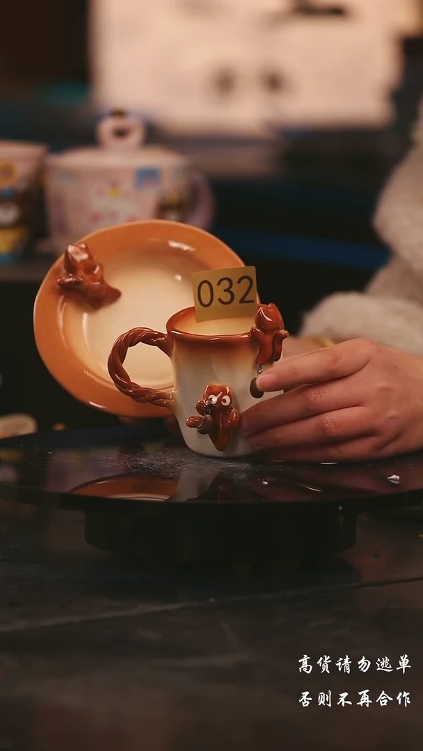 陶瓷景德镇可爱设计师款陶瓷