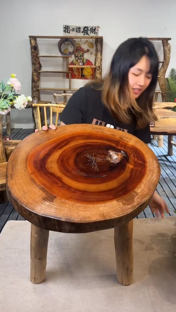 香樟木香樟木老料小整木桌 小茶几 边几