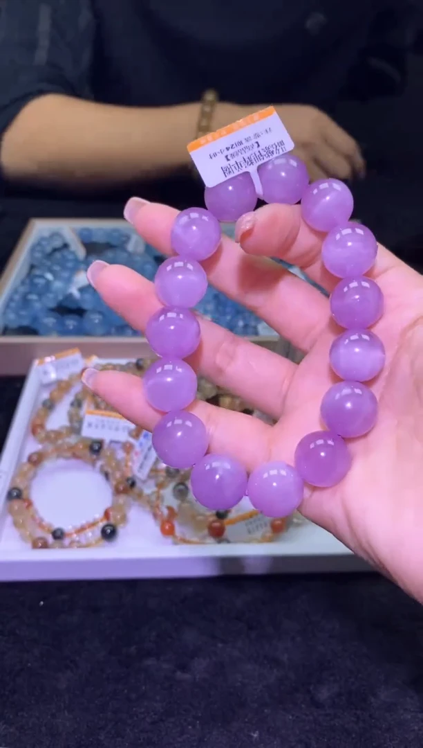 未镶嵌锂辉石单圈毕业级紫锂辉-A26-多样性发其一