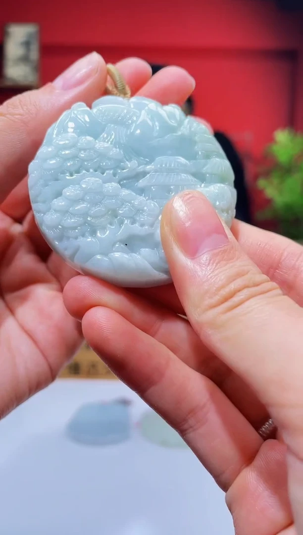 吊坠(不含链)未镶嵌翡翠H-QJMM120602