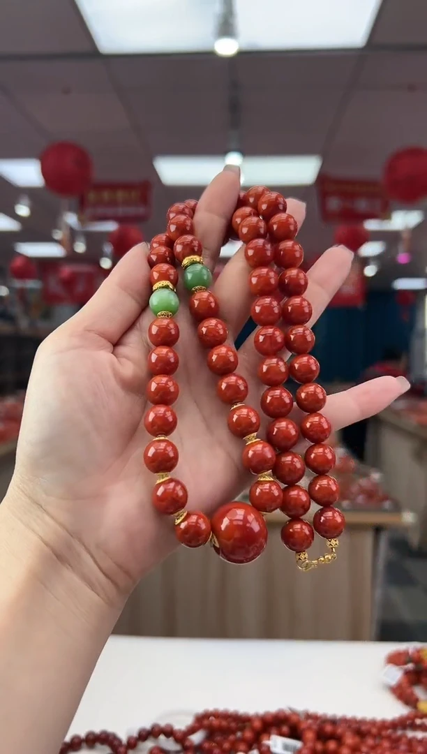 【闪购商品】南红玛瑙珠串未镶嵌多样发其一/11/610719566