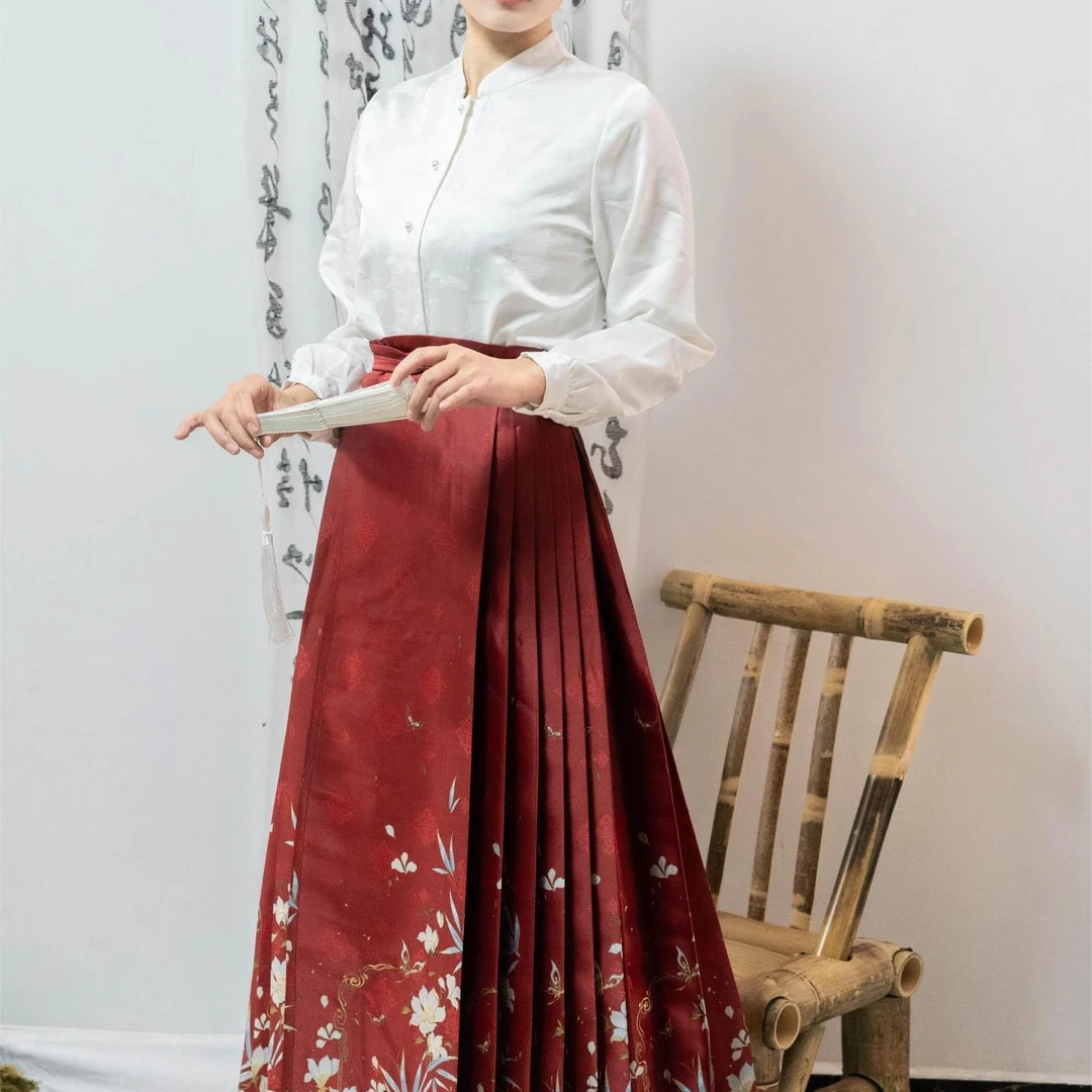 马面裙孤品中国风日常汉元素