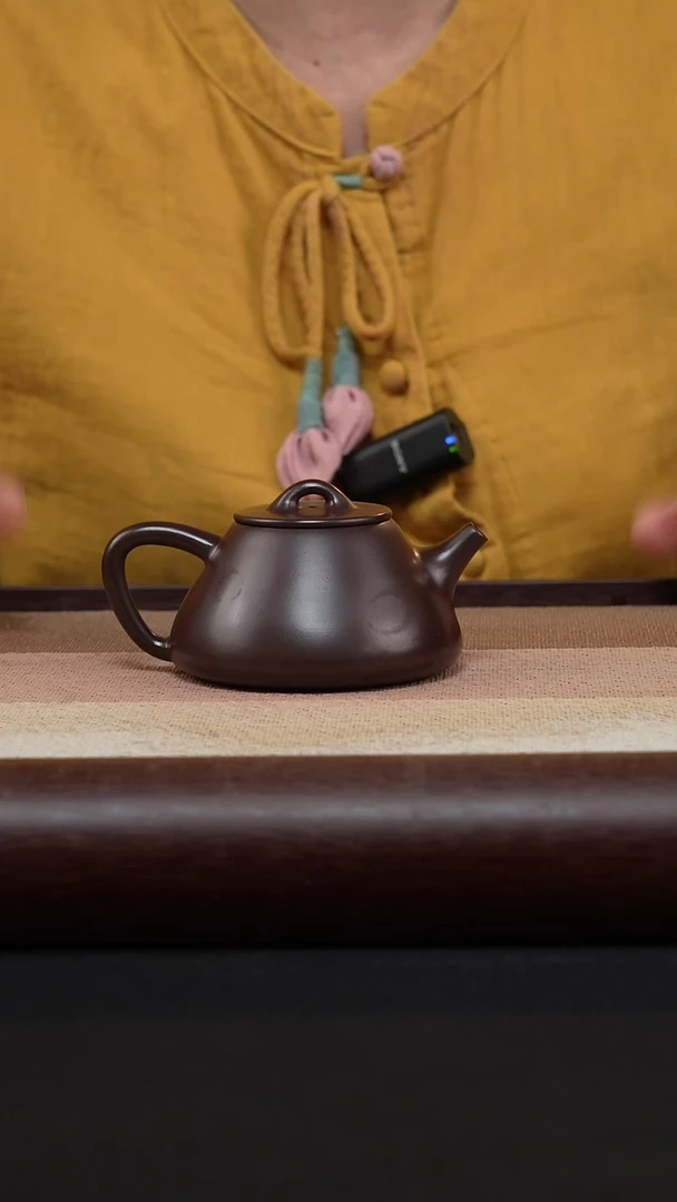 【闪购商品】紫砂茶壶老紫泥-石瓢MH-1671