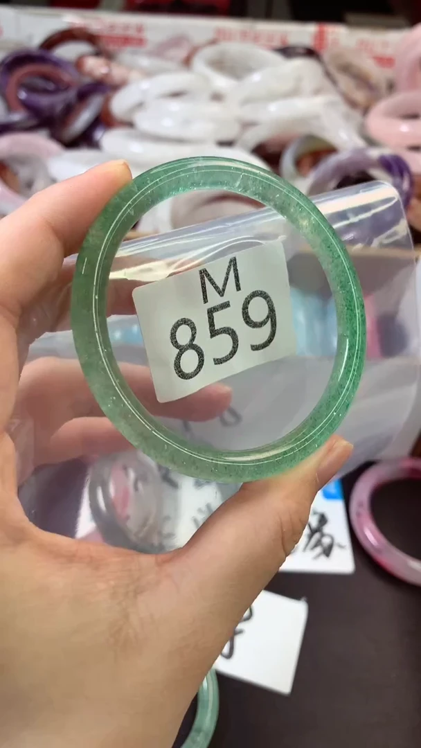 水晶手镯未镶嵌58手镯M859